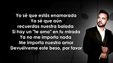 Luis Fonsi - Nuestra Balada (Letra/Lyrics) - YouTube