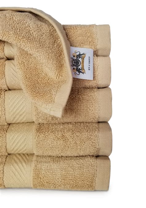 Cotton Embroidered 24x48 Bath Towels By Royal Comfort 108