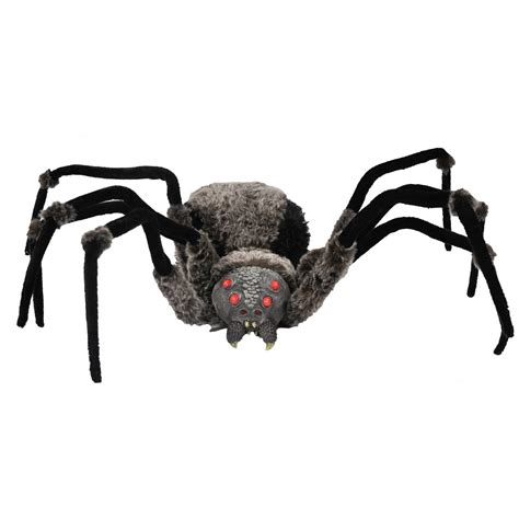 Giant Spider With Led Eyes Halloween Decoration