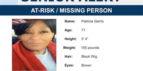 senior alert cancelled missing 71 year old woman found