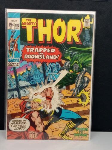 Thor 183 Vf 75 Higher Grade Dr Doom Appearance Ebay
