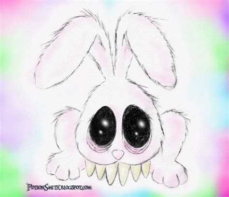 Potionsmith Cute Bunny Evil Bunny