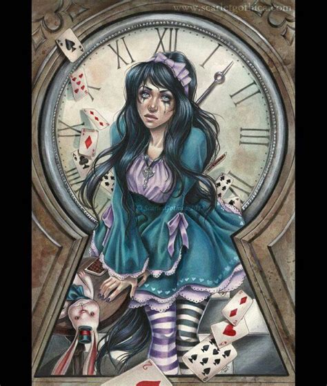 Twisted Alice Art Dark Alice In Wonderland Wonderland Artwork