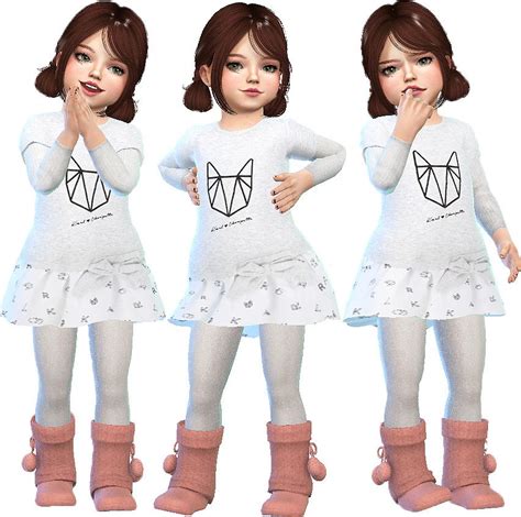 Toddler Lookbook Boots By Sims4nexus Available For All Ages Early