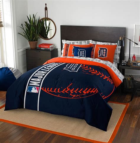 Soft Cozy Detroit Tigers Bed In A Bag Full Size Comforter Queen