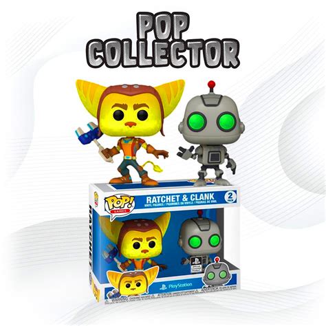 Funko Pop Playstation Ratchet And Clank 2 Pack Pop Collector Magasin