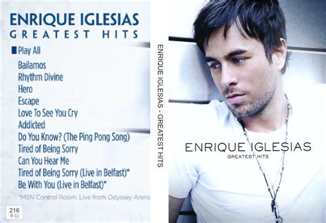 Enrique Iglesias Greatest Hits Dvd Musicales