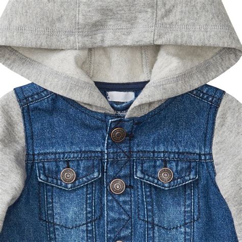Baby Hooded Denim Jacket Target Australia