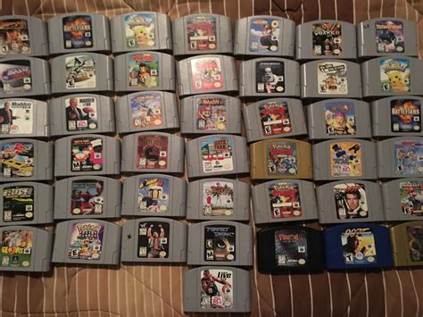 My Collection Of N64 Games Rgaming