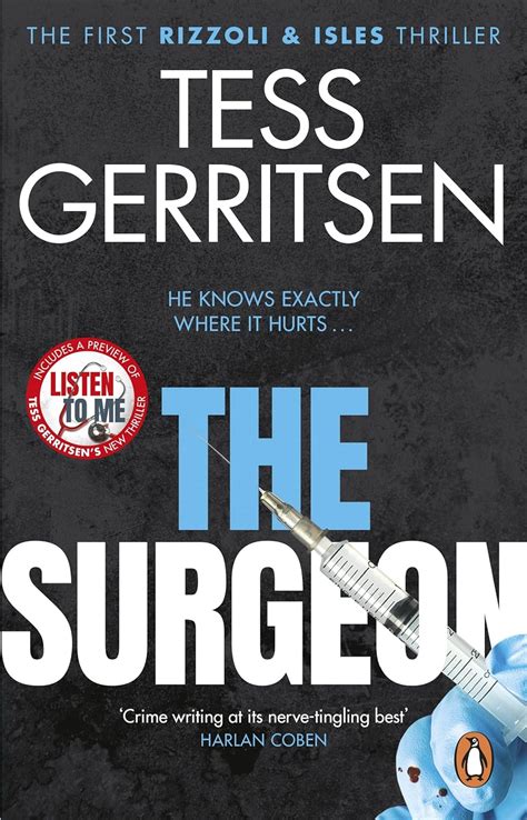 The Surgeon Rizzoli And Isles Series 1 Uk Gerritsen Tess 9781804990728 Books