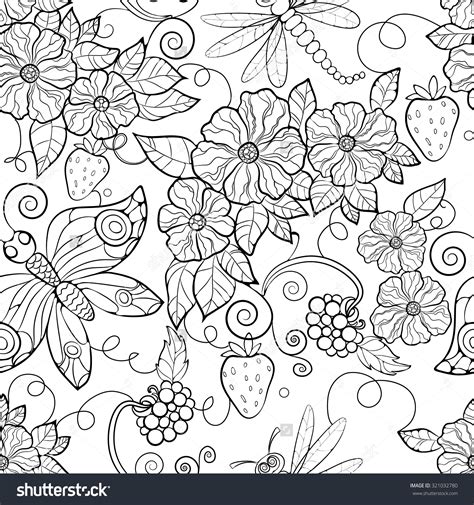 The coloring book for your inner creative (adult coloring books). Coloring Pages Of Roses And Butterflies at GetDrawings ...