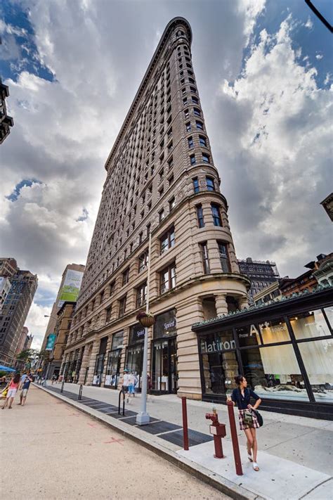 New York City Nyusa Circa July 2015 Flatiron Building Editorial