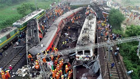 Odisha Train Accident Check Latest Pics Of Horrific Balasore Rail Tragedy News Zee News