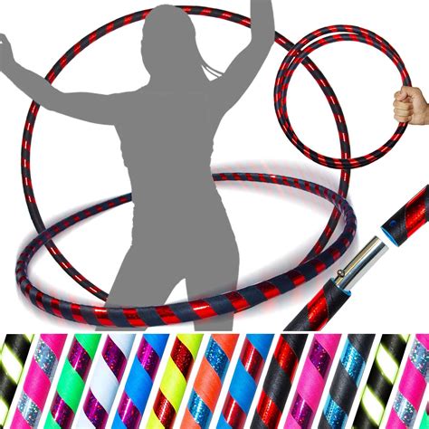 58 Smoky Quartz Polypro Hula Hoop Dance Hoop Collapsible For Easy Travel Performance Bare Sanded