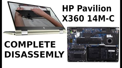 Hp Pavilion X360 14m Cd0003dx Take Apart Complete Disassembly How To