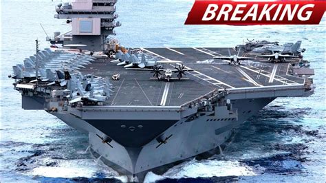 USS Gerald R Ford Is Going To Defend The Mediterranean Gas No One Is