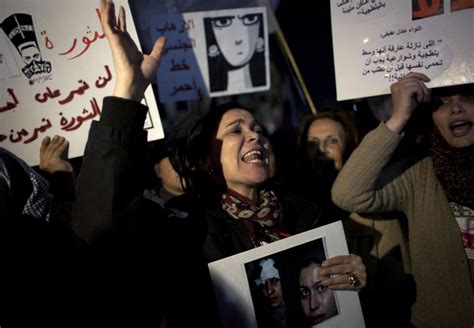 Egypt Women Protest Sexual Assaults At Tahrir Square The Times Of Israel