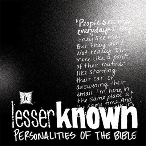Lesser Known Personalities Of The Bible Creative Pastors