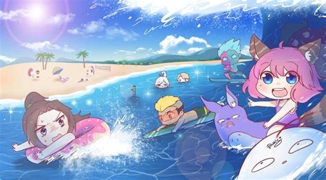 Mobile Legends Beach Party By Bunsarts On Deviantart