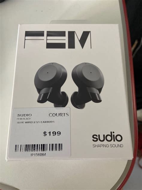 Brand New Sudio Fem Black Audio Earphones On Carousell