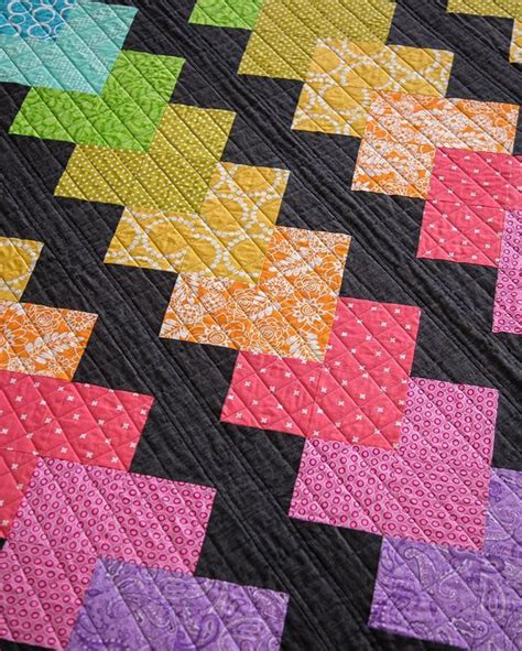 This Is Detail Photo Of My Strips Of Tricks Quilt From By The Bundle