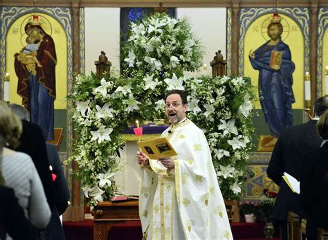 Stamford Greek Church Holds Orthodox Good Friday Service