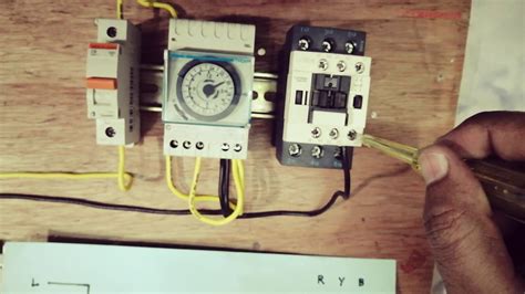 Street Light Timer Setting And Timer Switch Connection With Practical