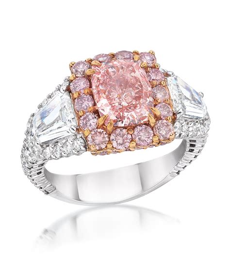 Natural Fancy Pink Diamond Ring Cellini Jewelers