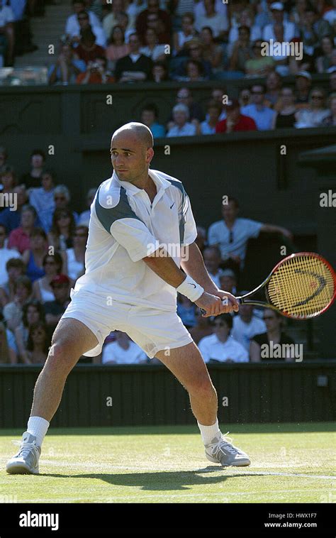 Andre Agassi Wimbledon Championships Wimbledon Wimbledon London 26 June