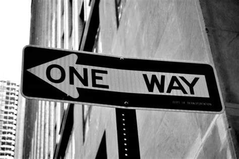 Best One Way Sign Stock Photos Pictures And Royalty Free Images Istock