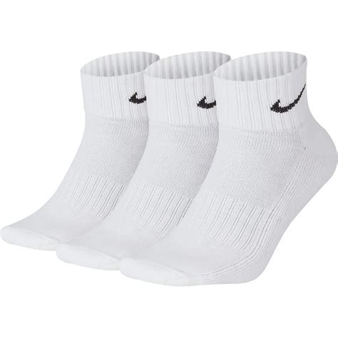 Nike Everyday Ankle Socks 3 Pairs White