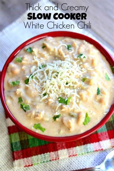 Diced chicken breast can be used in curries, stews, soups, chicken and rice or potato dishes and so on. Slow Cooker Thick and Creamy White Chicken Chili in 2020 ...