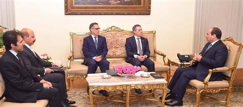 Al Sisi Asserts Egypts Keenness On Boosting Relations And Cooperation