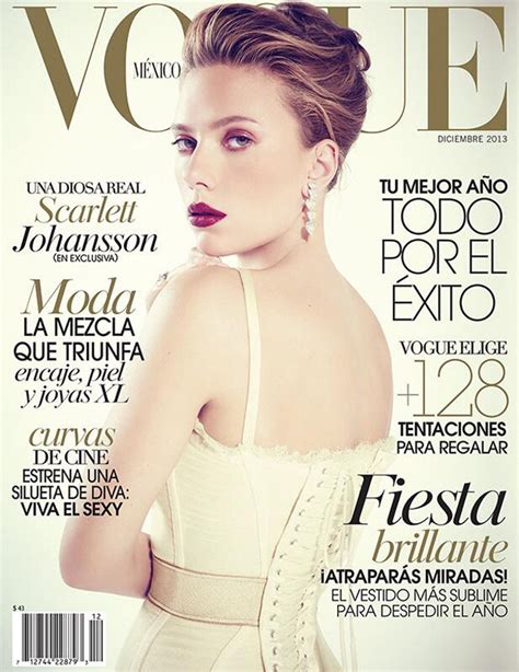 Scarlett Johansson Sizzles In Sexy Corset On Cover Of Vogue Mexico E