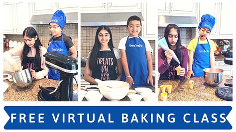 Free Live Virtual Baking Classes For Kids And Teens By Teens