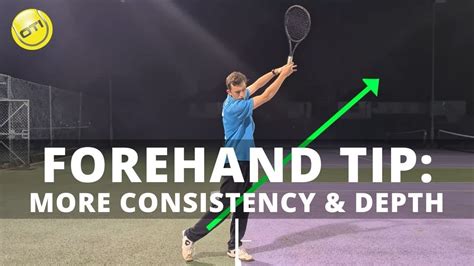 Tennis Forehand Technique More Consistency And Depth Win Big Sports