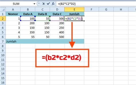 Rumus Microsoft Excel Untuk Penjumlahan Pengurangan Perkalian Dan Images