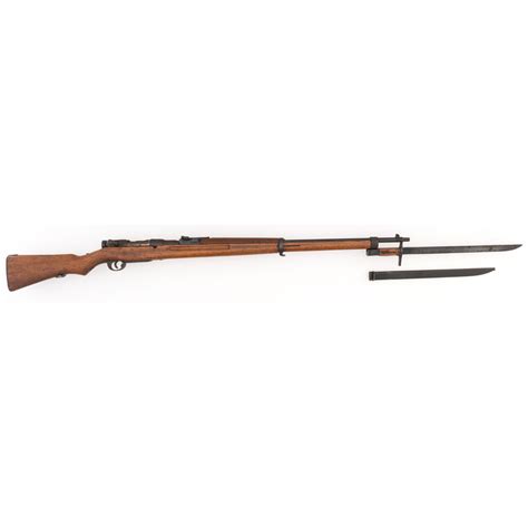 Japanese Type 38 Arisaka Rifle With Bayonet Auctions And Price Archive