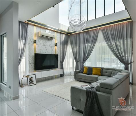 Bold Monochromatic Interior Design In Malaysia 2020