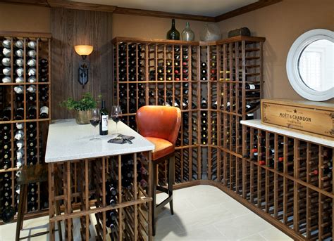 Marblehead Residence Beach Style Wine Cellar Boston By Elms