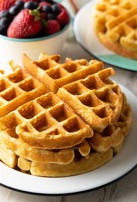 Simple Easy Waffle Recipe Fluffy Crispy Waffles A Spicy Perspective