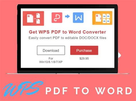 Pdf2word Wps Download The Outstanding Wps Pdf To Word Converter And