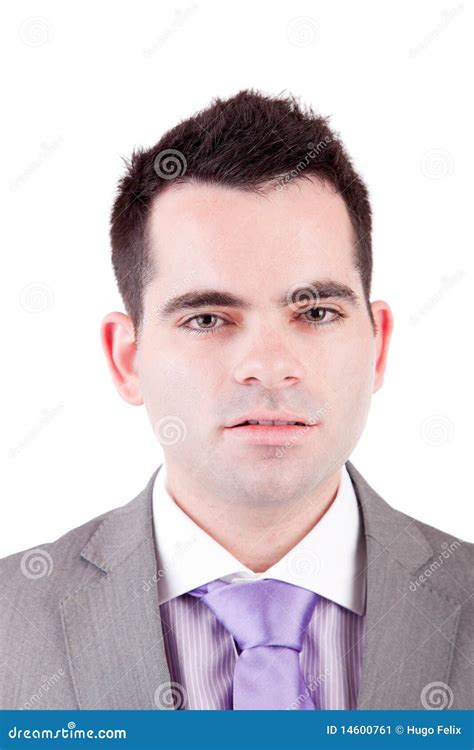 Young Business Man Posing Stock Image Image Of Portrait 14600761