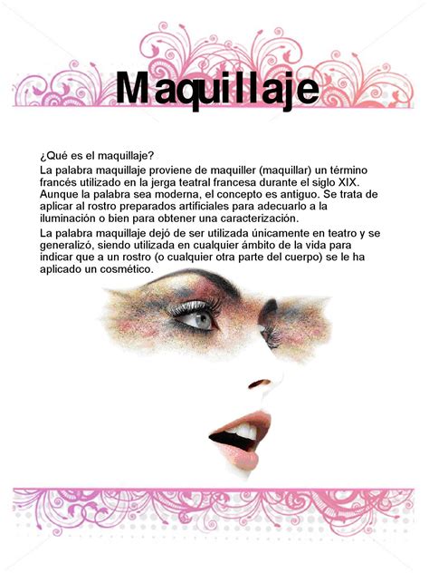 Carpeta Maquillaje Makeup By Marcelo Salinas Issuu