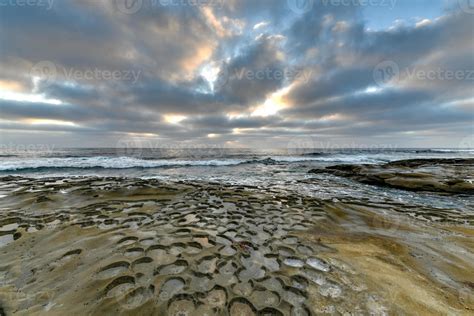 Sunset At The Tide Pools In La Jolla San Diego California 16109645
