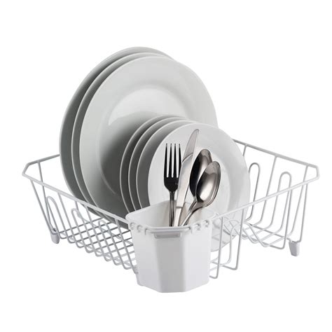 Real Home Innovations Small Dish Drainer White