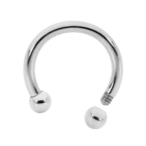 Buy 365 Ers316l Surgical Stainless Steel Circular Horseshoe Barbells