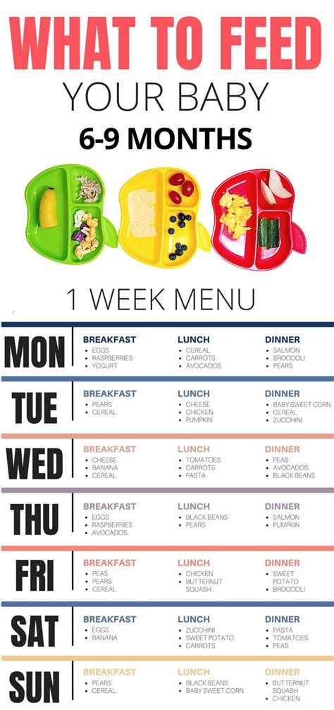 If you've got a baby around nine months old, get ready for the age. 6-9 months baby feeding schedule and sample menu ...