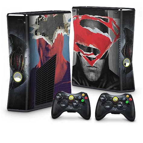 Xbox 360 Slim Skin Batman Vs Superman Pop Arte Skins