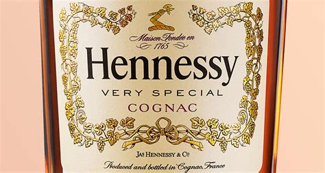 Cognac Bottle Hennessy Very Special 70 Cl 40 With Box Hennessy